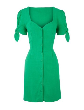 Rochie mini Lucy Mecklenburgh, verde