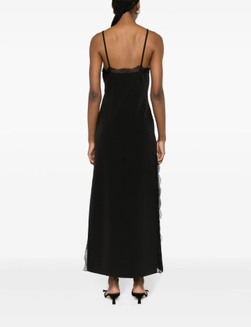Rochie maxi MOSCHINO JEANS, negru