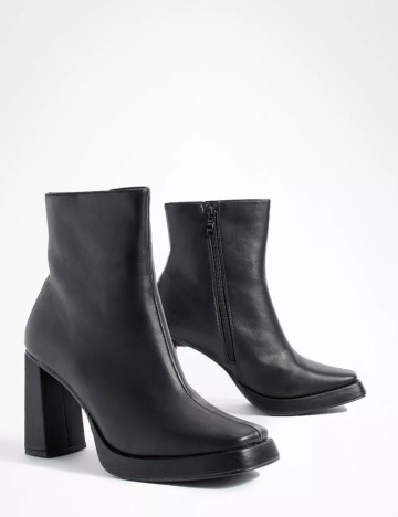 Botine Boohoo, negru