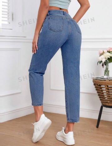 Jeans Shein, albastru