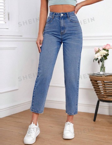 Jeans Shein, albastru