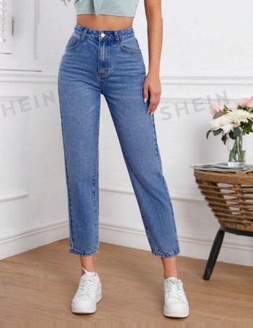 Jeans Shein, albastru