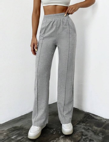 Pantaloni de trening Shein, gri
