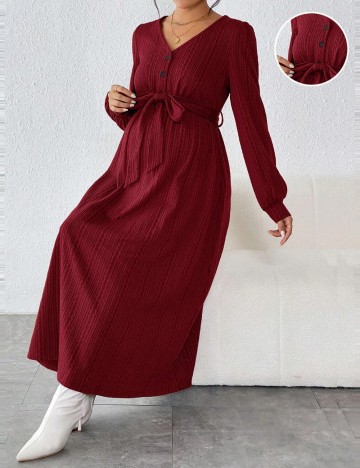 Rochie midi Shein, roșu