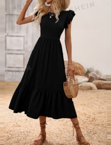 Rochie maxi Shein, negru