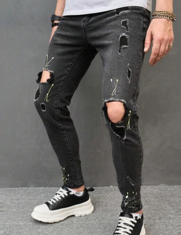 Jeans Shein, gri