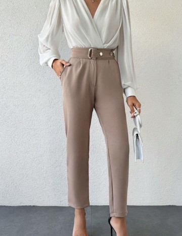 Pantaloni Shein, bej