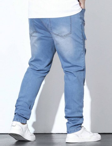 Jeans Shein, albastru