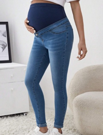 Jeans Shein, albastru