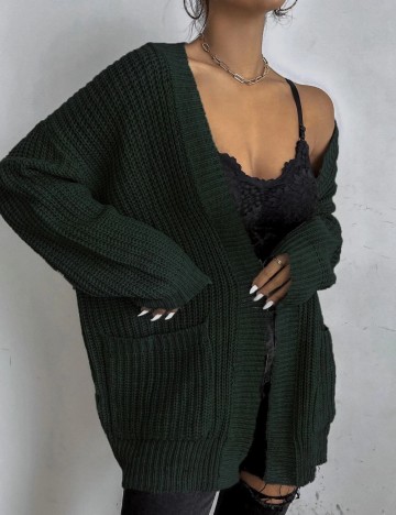 Cardigan Shein, verde