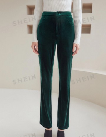 Pantaloni Casual MOTF by Shein, verde