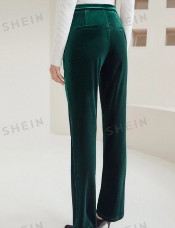 Pantaloni Casual MOTF by Shein, verde