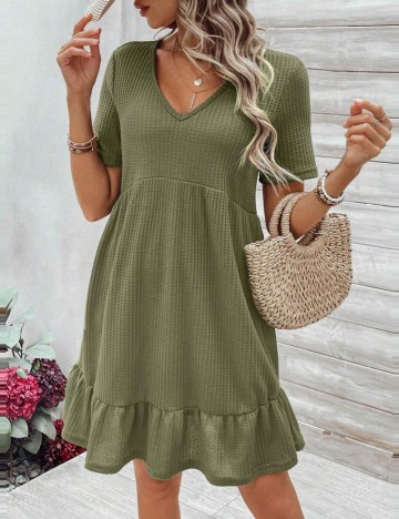 Rochie mini Shein, verde