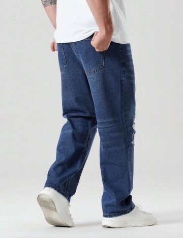 Jeans Shein, albastru