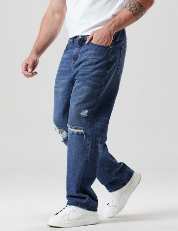 Jeans Shein, albastru