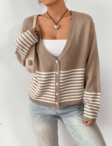 Cardigan Shein, mix culori