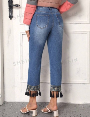 Jeans Shein, albastru