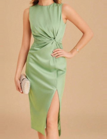 Rochie midi Shein, verde