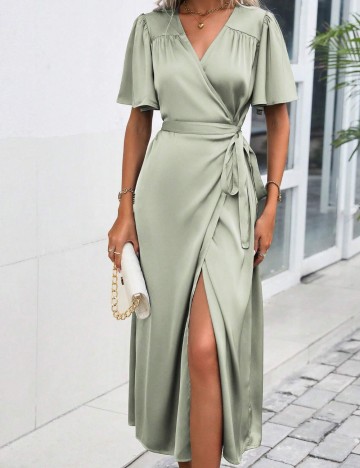 Rochie maxi Shein, verde