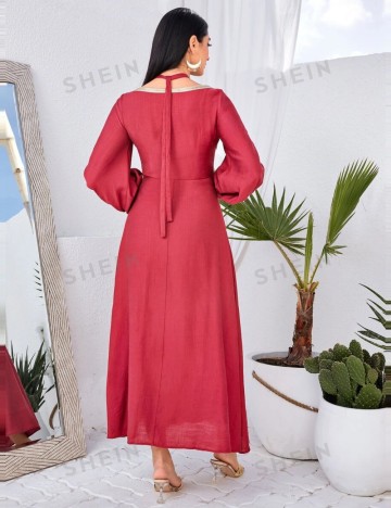 Rochie midi Shein, roșu