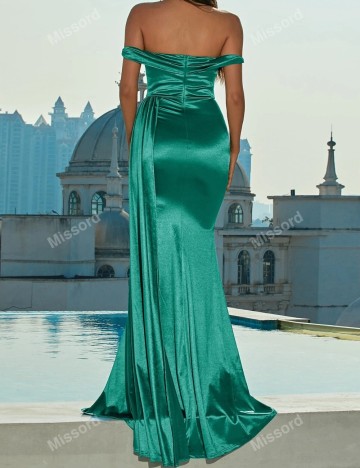 Rochie de ocazie Shein, verde