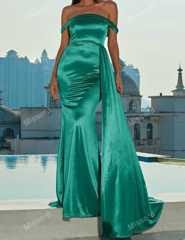 Rochie de ocazie Shein, verde