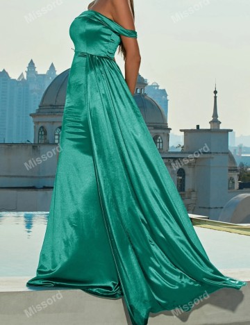 Rochie de ocazie Shein, verde