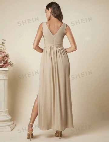 Rochie maxi Shein, bej