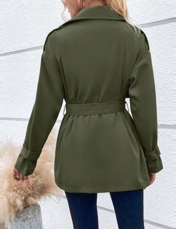 Trench Shein, verde