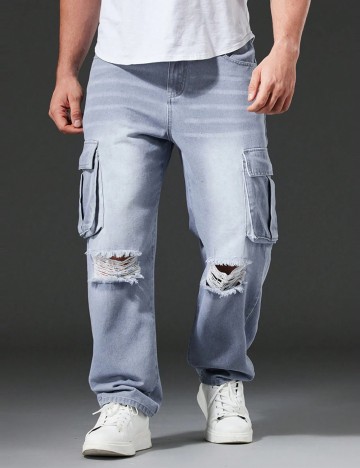 Jeans Shein, gri