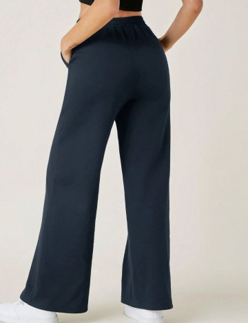 Pantaloni Shein, bleumarin