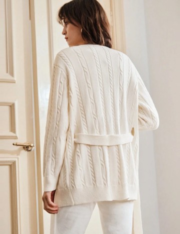 Cardigan Shein, crem