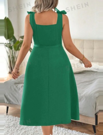 Rochie midi Shein Curve+, verde