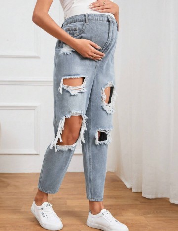 Jeans Shein, albastru