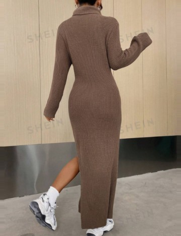 Rochie maxi SHEIN EZwear, maro