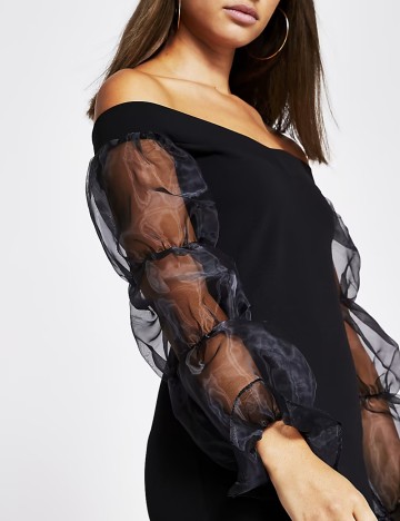 Rochie mini River Island, negru