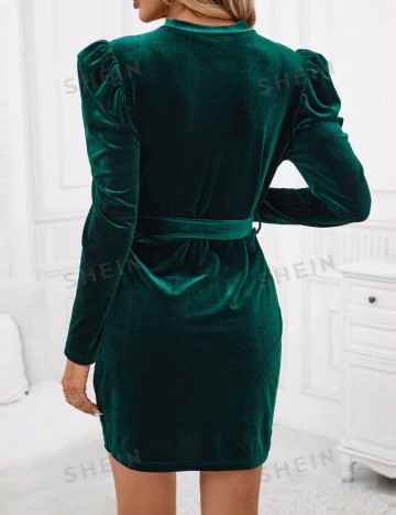 Rochie mini Shein, verde