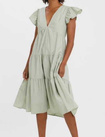 Rochie midi Vero Moda, verde