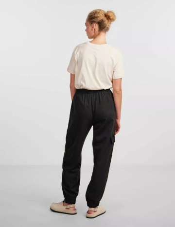 Pantaloni Pieces, negru