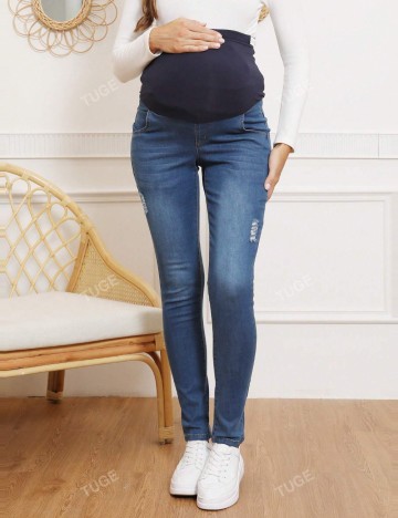 Jeans Shein, albastru