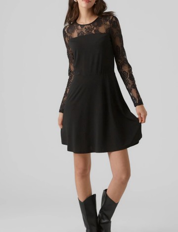 Rochie mini Vero Moda, negru