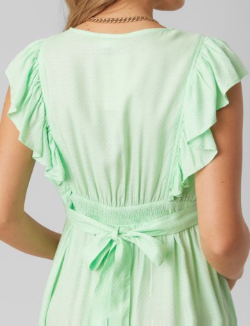 Rochie midi Mamalicious, verde