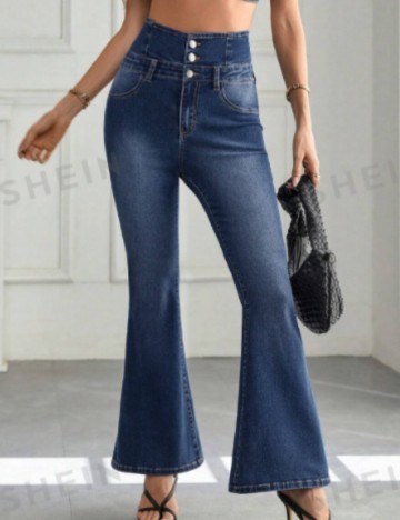 Jeans Shein, albastru