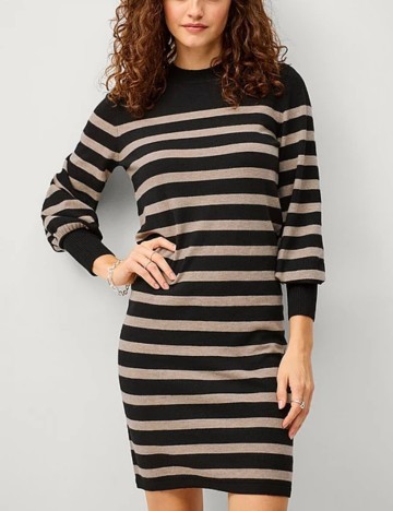 Rochie midi Vila, mix culori