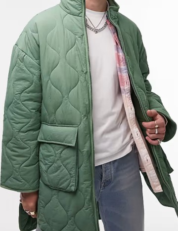 Geacă Topman, verde