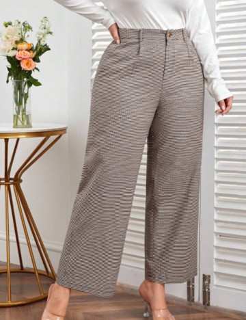 Pantaloni Shein Curve+, mix culori