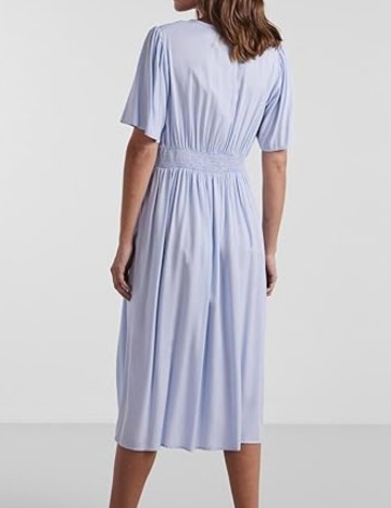 Rochie midi Pieces, albastru