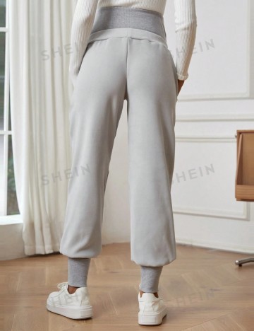 Pantaloni Shein, gri