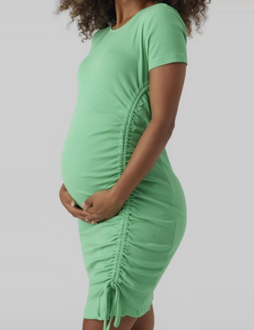 Rochie mini Mamalicious, verde