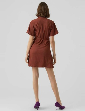 Rochie mini Vero Moda, maro